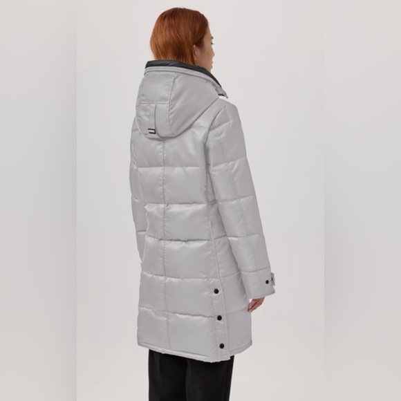 Canada Goose Black Label 2025 Shelburne Parka Down Feather Willow Grey NWT - Picture 3 of 12